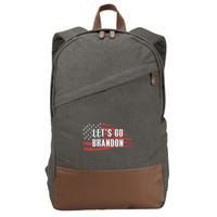 Lets Go Brandon LetS Go Brandon Usa Flag Cotton Canvas Backpack