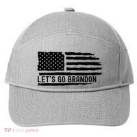 LetS Go Brandon Flag Sunglasses 7-Panel Snapback Hat