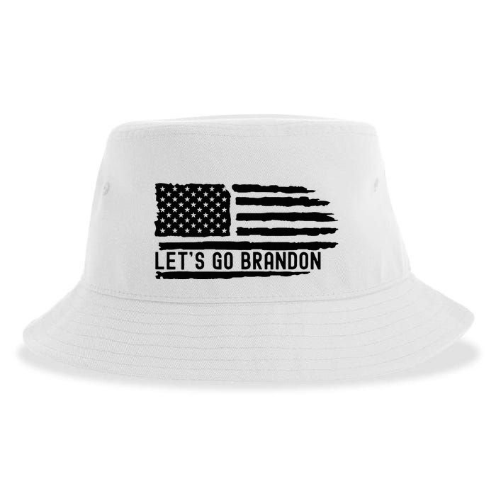 LetS Go Brandon Flag Sunglasses Sustainable Bucket Hat