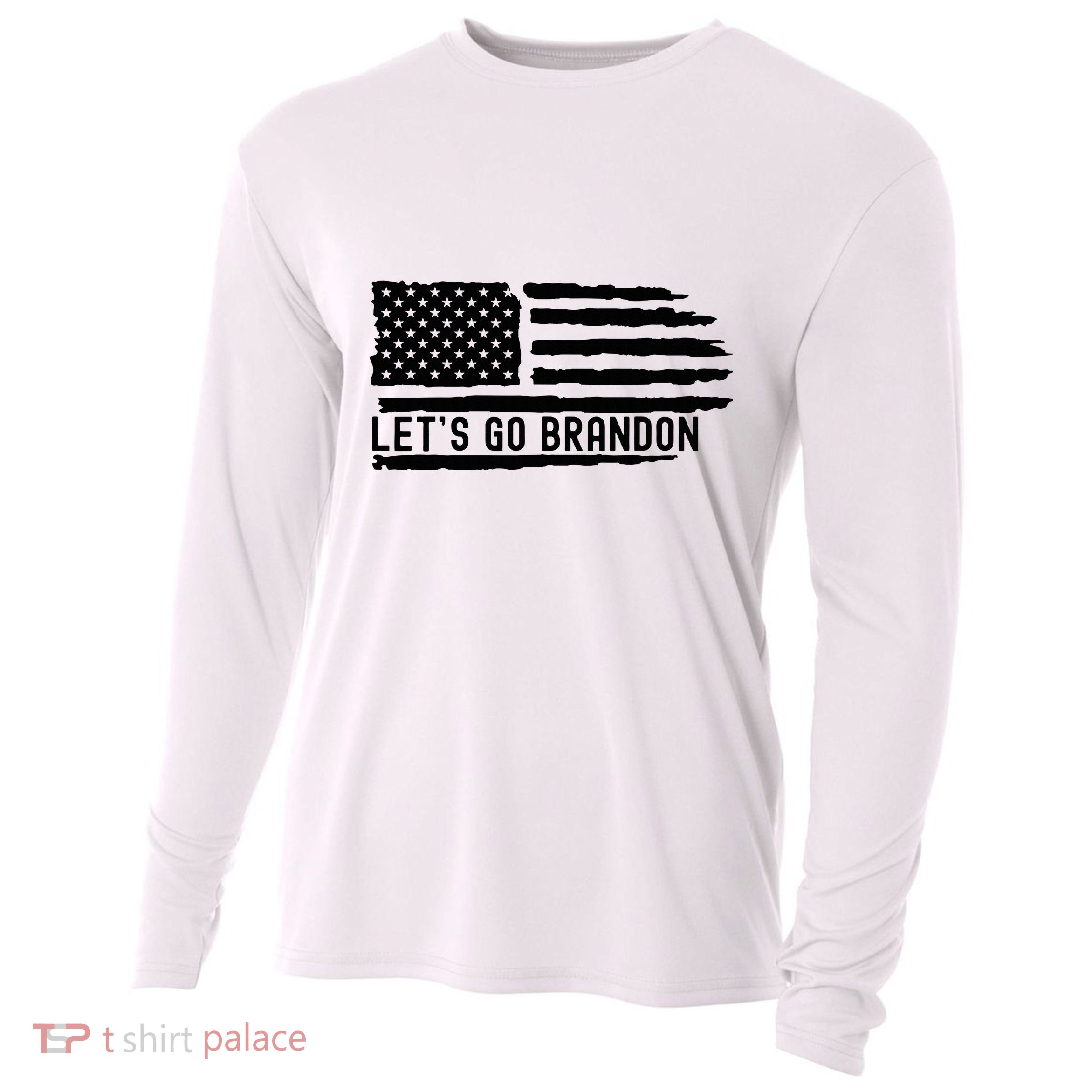 LetS Go Brandon Flag Sunglasses Cooling Performance Long Sleeve Crew