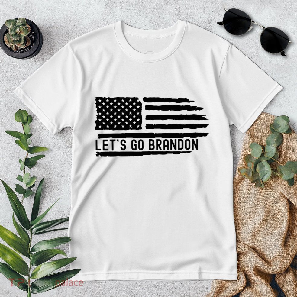 LetS Go Brandon Flag Sunglasses Premium T-Shirt