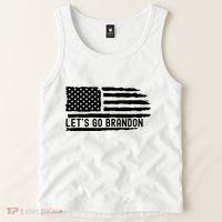 LetS Go Brandon Flag Sunglasses Tank Top