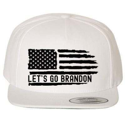 LetS Go Brandon Flag Sunglasses Wool Snapback Cap