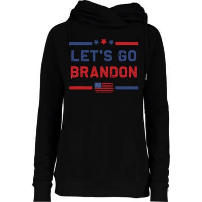 Let's Go Brandon Lets Go Brandon Womens Funnel Neck Pullover Hood