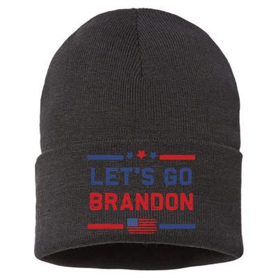 Let's Go Brandon Lets Go Brandon Sustainable Knit Beanie