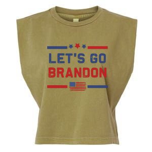 Let's Go Brandon Lets Go Brandon Garment-Dyed Women's Muscle Tee