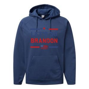 Let's Go Brandon Lets Go Brandon Performance Fleece Hoodie