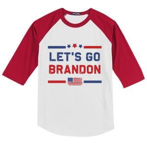 Let's Go Brandon Lets Go Brandon Kids Colorblock Raglan Jersey