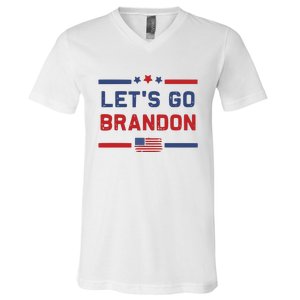 Let's Go Brandon Lets Go Brandon V-Neck T-Shirt