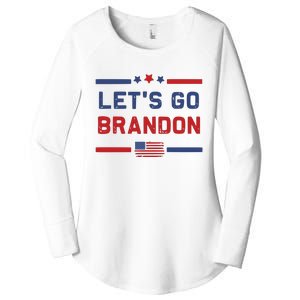 Let's Go Brandon Lets Go Brandon Women's Perfect Tri Tunic Long Sleeve Shirt