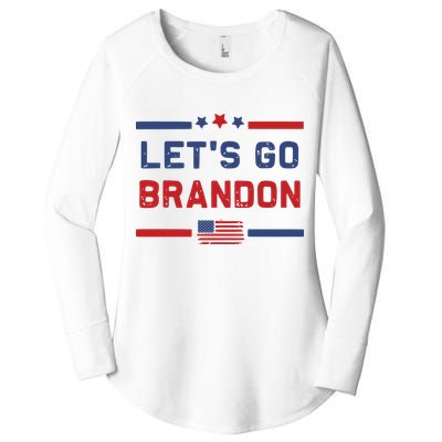 Let's Go Brandon Lets Go Brandon Women's Perfect Tri Tunic Long Sleeve Shirt