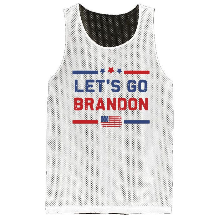 Let's Go Brandon Lets Go Brandon Mesh Reversible Basketball Jersey Tank