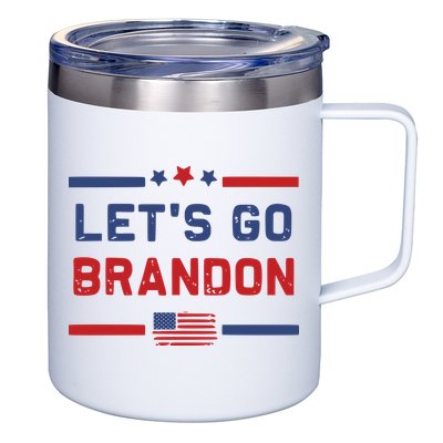 Let's Go Brandon Lets Go Brandon 12oz Stainless Steel Coffee Mug