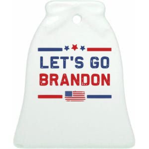 Let's Go Brandon Lets Go Brandon Ceramic Bell Ornament