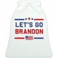 Let's Go Brandon Lets Go Brandon Ceramic Bell Ornament