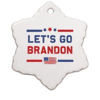 Let's Go Brandon Lets Go Brandon Ceramic Star Ornament