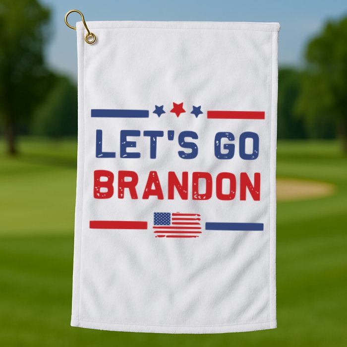 Let's Go Brandon Lets Go Brandon Golf Towel