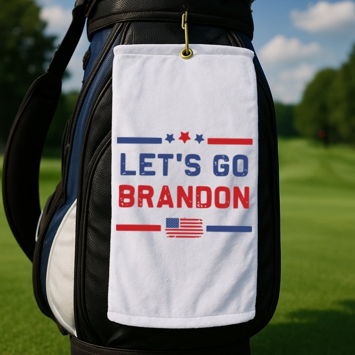 Let's Go Brandon Lets Go Brandon Golf Towel