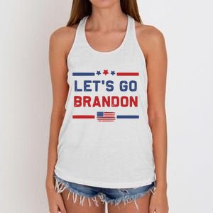 Let's Go Brandon Lets Go Brandon Women's Knotted Racerback Tank