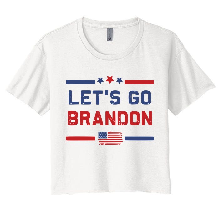 Let's Go Brandon Lets Go Brandon Crop Top