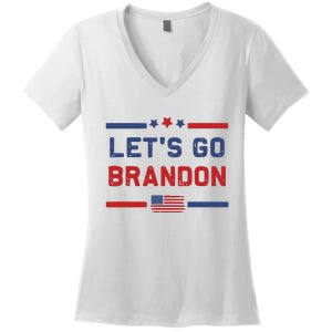 Let's Go Brandon Lets Go Brandon Women's V-Neck T-Shirt