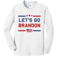 Let's Go Brandon Lets Go Brandon Kids Long Sleeve Shirt