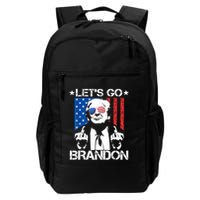 Let's Go Brandon Trump Middle Finger Flag Backpack