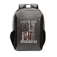 Lets Go Brandon Gun American Flag Patriots Let's Go Brandon Vector Backpack