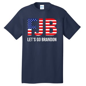 Let’s Go Brandon Conservative US Flag FJB Gift Tall T-Shirt