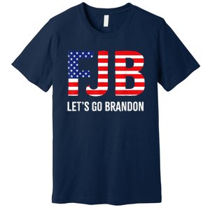 Let’s Go Brandon Conservative US Flag FJB Gift Premium T-Shirt