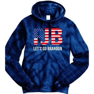 Let’s Go Brandon Conservative US Flag FJB Gift Tie Dye Hoodie