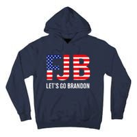 Let’s Go Brandon Conservative US Flag FJB Gift Tall Hoodie