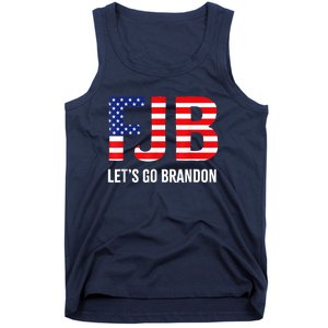 Let’s Go Brandon Conservative US Flag FJB Gift Tank Top