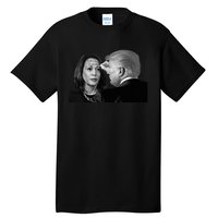 LetS Go Brenda Fun Trump Writes On Kamala HarrisS Forehead Tall T-Shirt