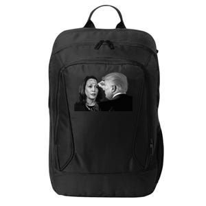 LetS Go Brenda Fun Trump Writes On Kamala HarrisS Forehead City Backpack