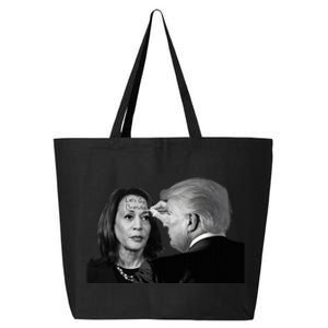 LetS Go Brenda Fun Trump Writes On Kamala HarrisS Forehead 25L Jumbo Tote