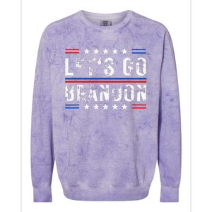 Lets Go Brandon Tee Funny Lets Go Brandon... Colorblast Crewneck Sweatshirt