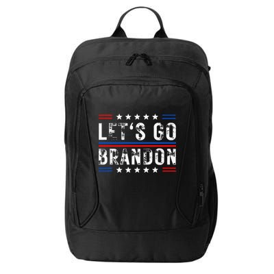 Lets Go Brandon Tee Funny Lets Go Brandon... City Backpack