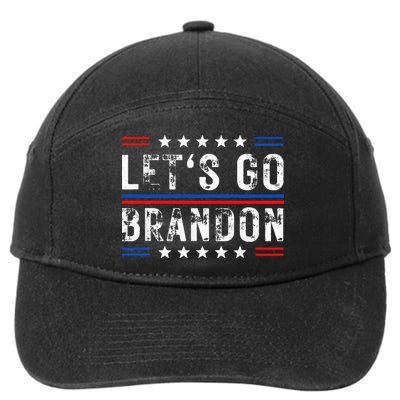 Lets Go Brandon Tee Funny Lets Go Brandon... 7-Panel Snapback Hat