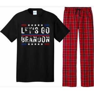 Lets Go Brandon Tee Funny Lets Go Brandon... Pajama Set