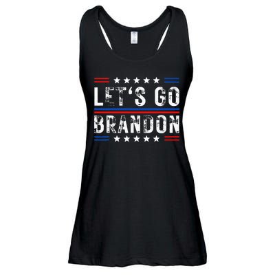 Lets Go Brandon Tee Funny Lets Go Brandon... Ladies Essential Flowy Tank