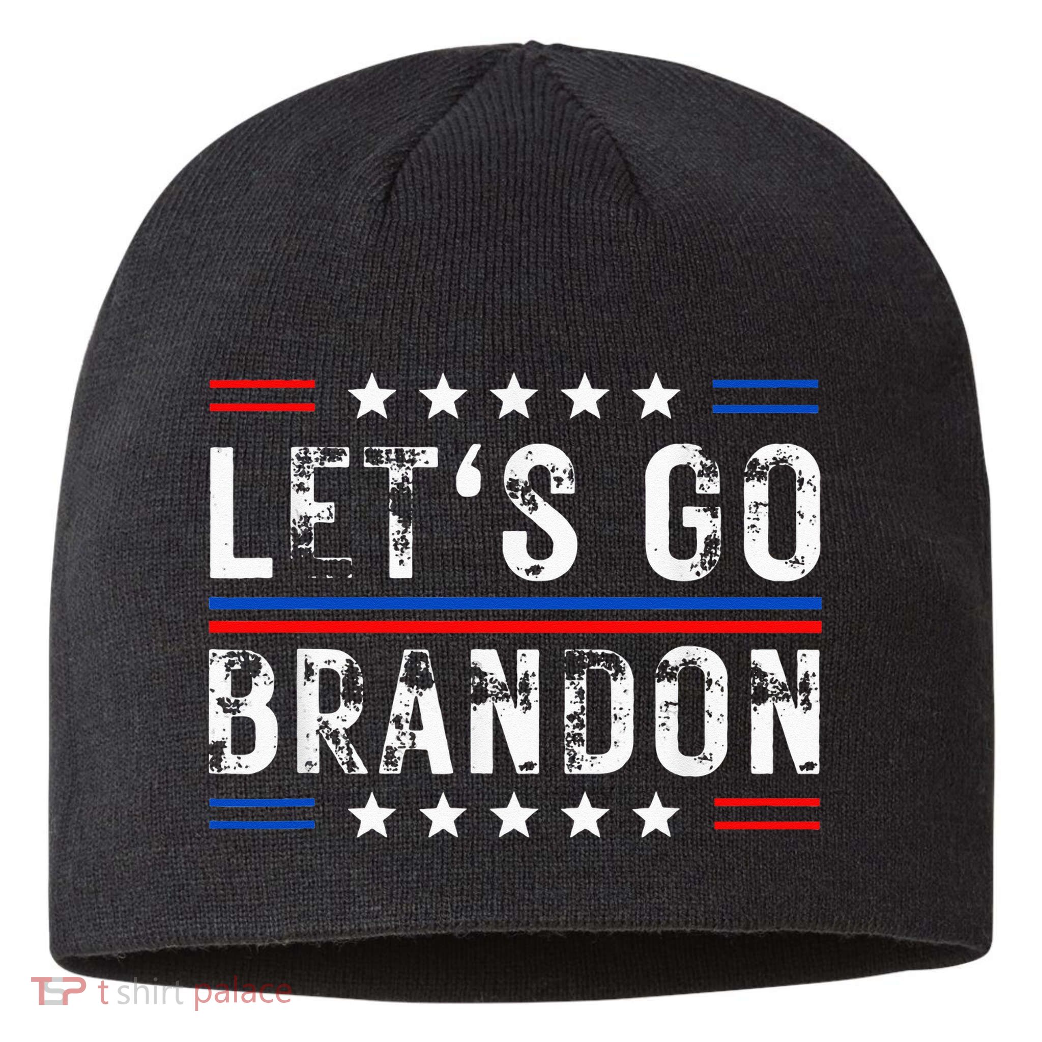 Lets Go Brandon Tee Funny Lets Go Brandon... Sustainable Beanie