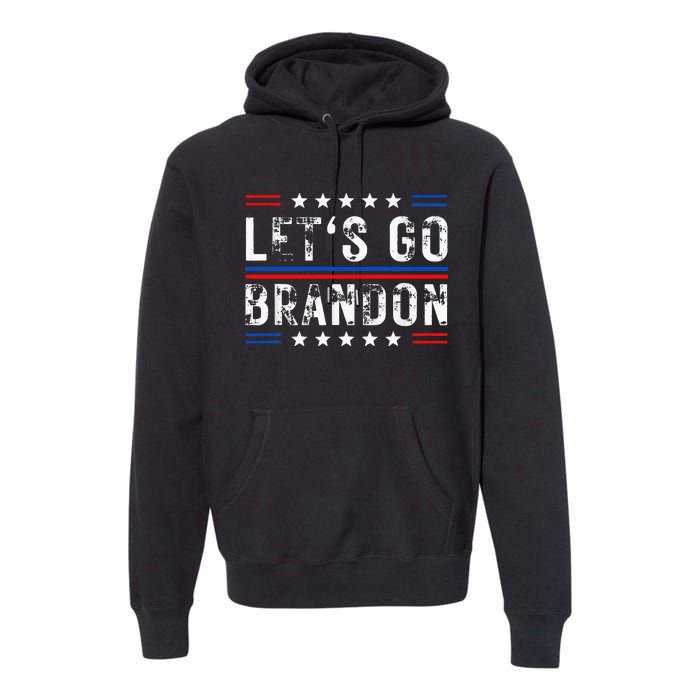 Lets Go Brandon Tee Funny Lets Go Brandon... Premium Hoodie