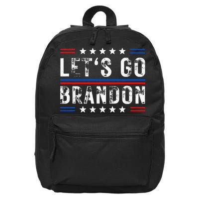 Lets Go Brandon Tee Funny Lets Go Brandon... 16 in Basic Backpack