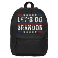Lets Go Brandon Tee Funny Lets Go Brandon... 16 in Basic Backpack