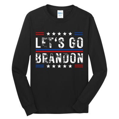 Lets Go Brandon Tee Funny Lets Go Brandon... Tall Long Sleeve T-Shirt