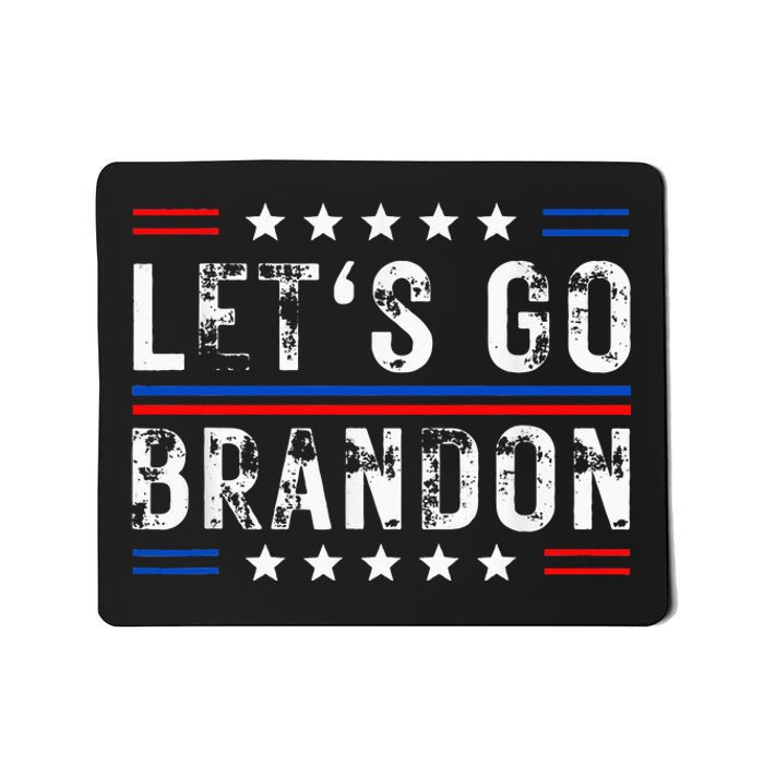 Lets Go Brandon Tee Funny Lets Go Brandon... Mousepad