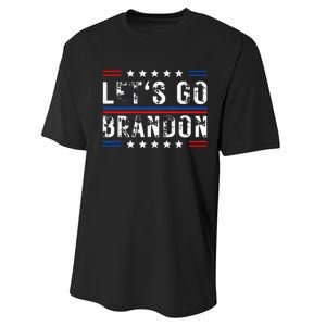 Lets Go Brandon Tee Funny Lets Go Brandon... Performance Sprint T-Shirt