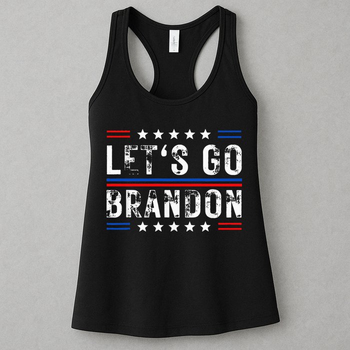 Lets Go Brandon Tee Funny Lets Go Brandon... Womens Tank Top