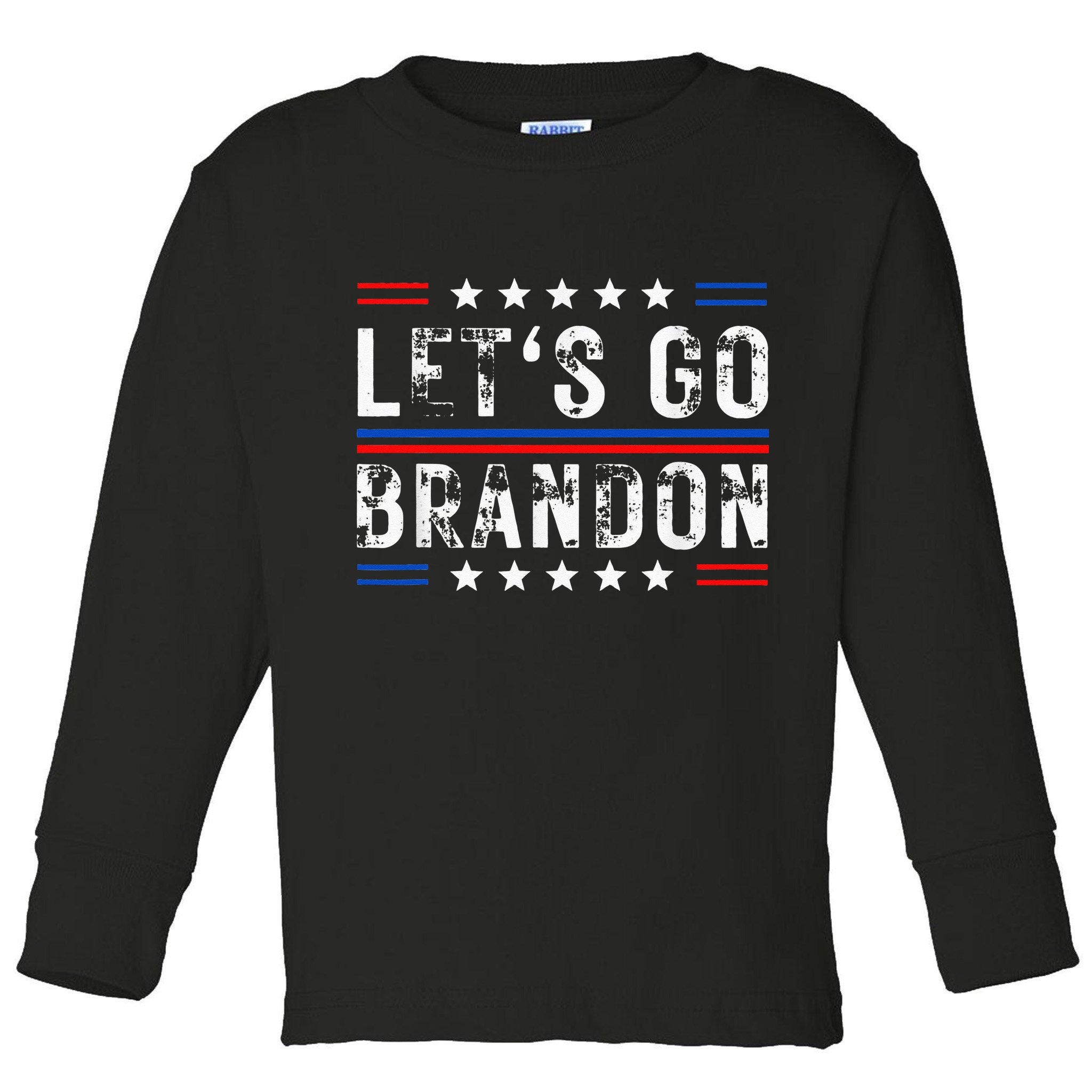 Lets Go Brandon Tee Funny Lets Go Brandon... Toddler Long Sleeve Shirt